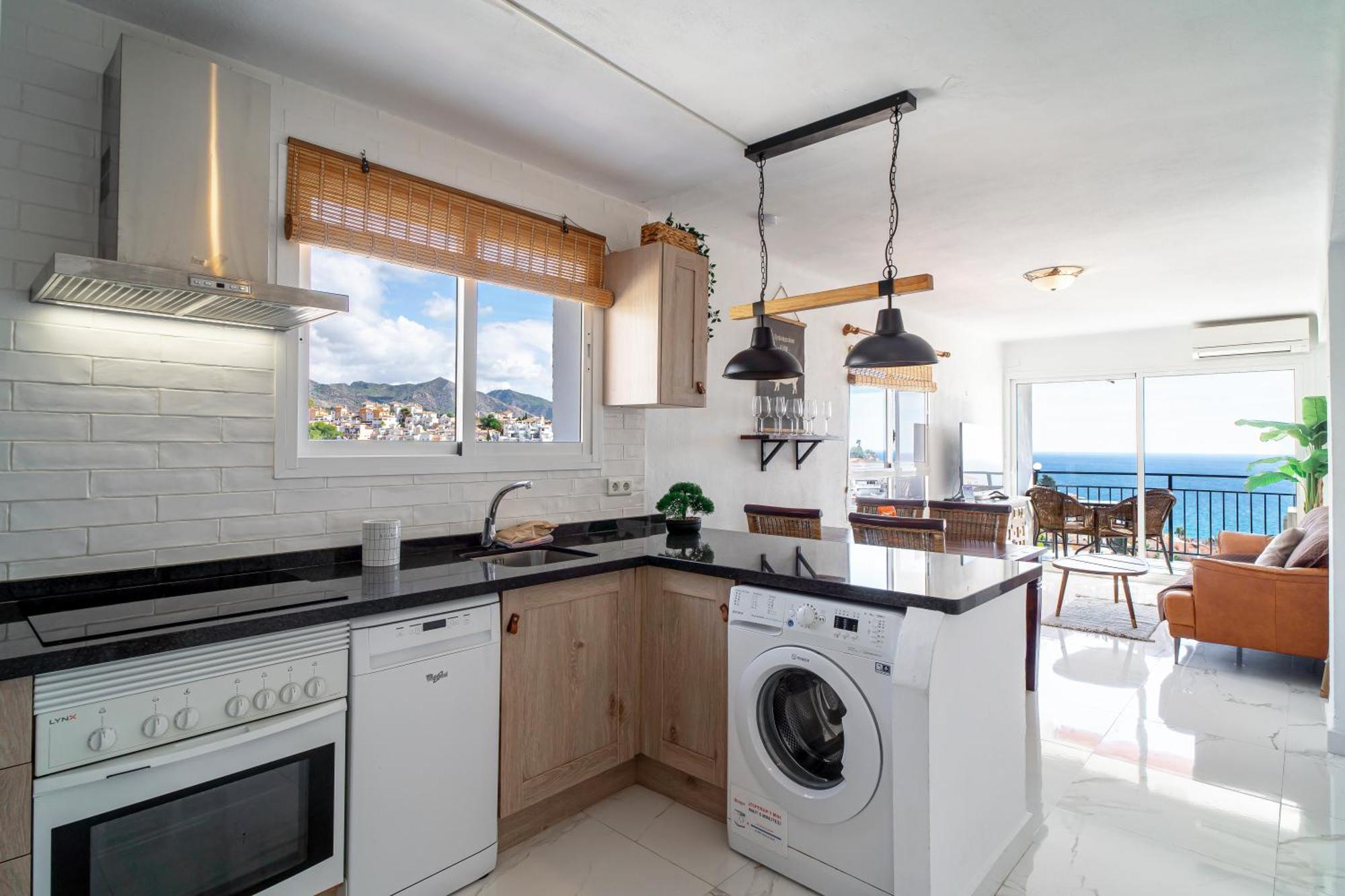 Miami 44 Seaview Casasol Apartman Nerja Kültér fotó