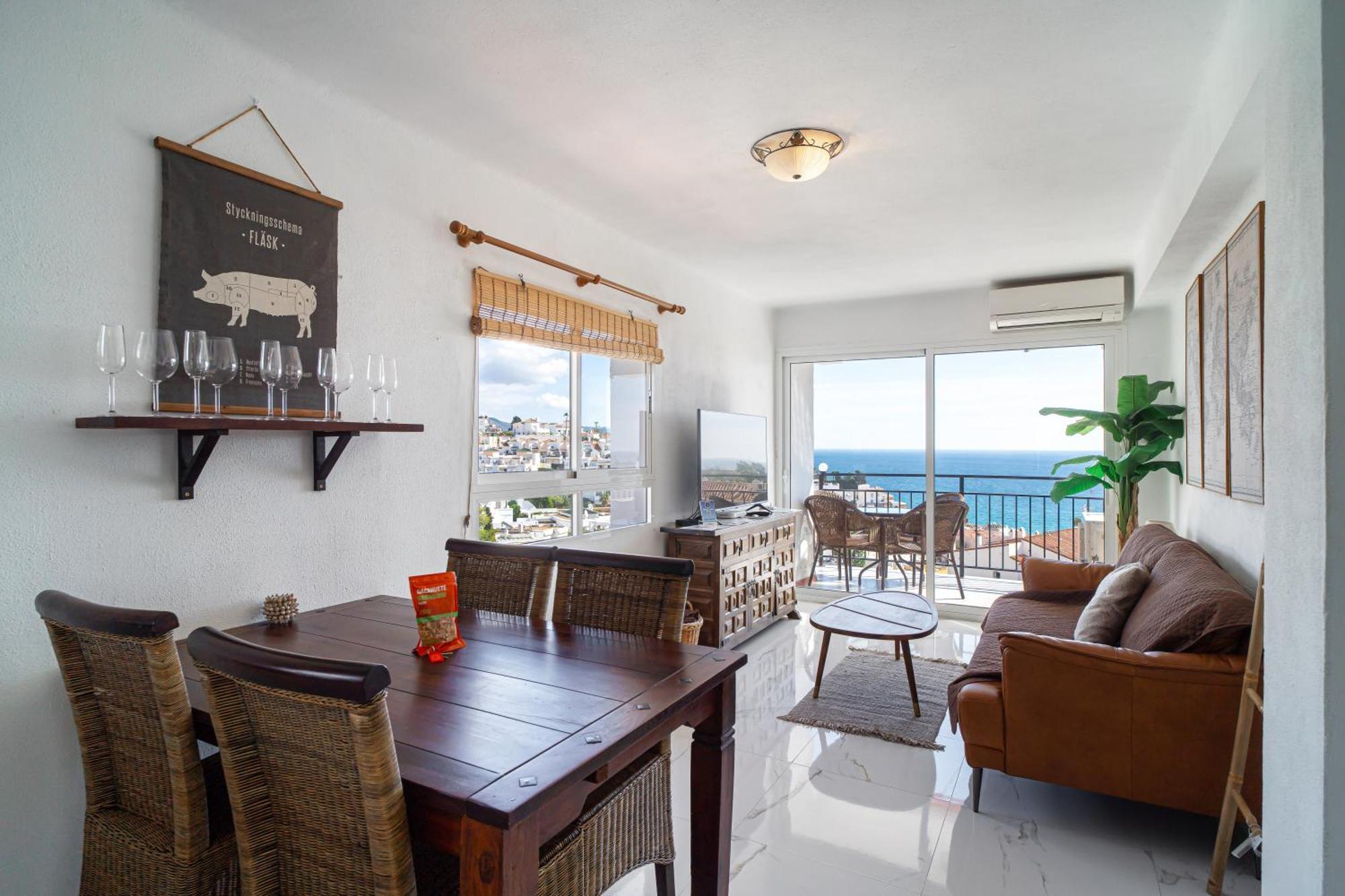 Miami 44 Seaview Casasol Apartman Nerja Kültér fotó